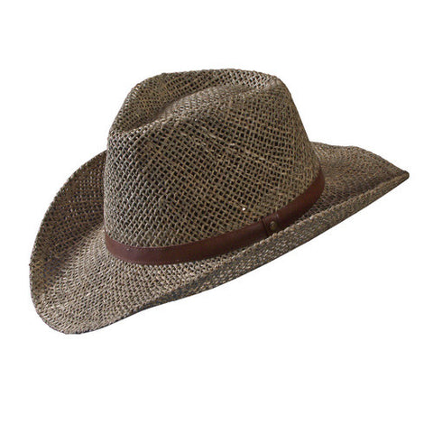 Turner Hat presents the Seagrass Western Khaki